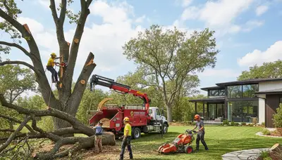 Professional landscaping and tree removal service in Lakeland, FL by Chop Chop Tree experts