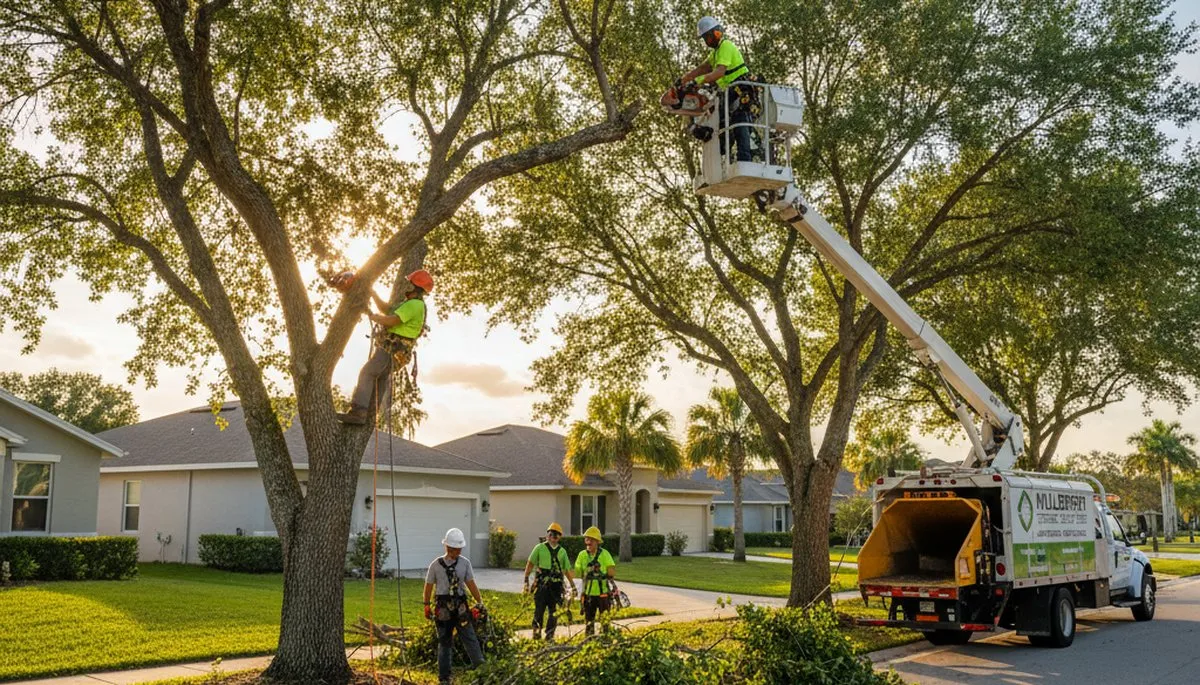 Professional tree removal service in Lakeland FL by certified arborists