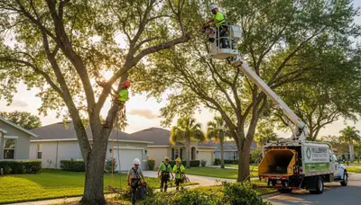 Professional tree removal service in Lakeland FL by certified arborists